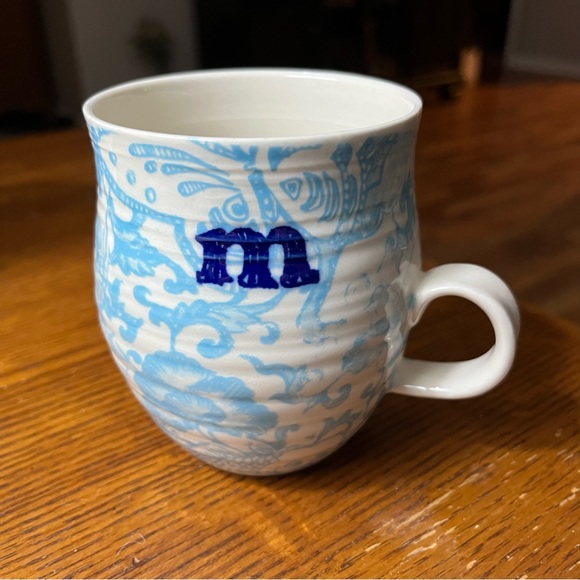 Anthropologie Dining Anthropologie A Homegrown Monogram Mug Letter